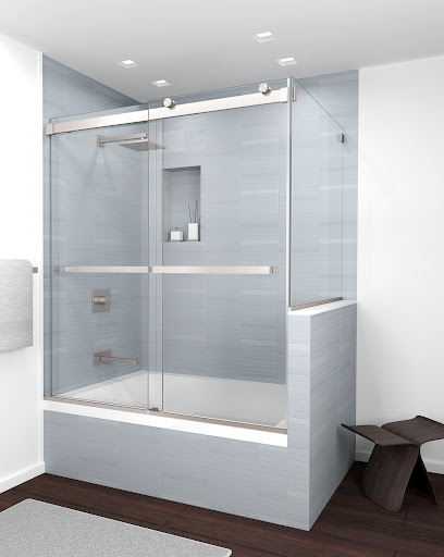 frameless shower door installation, shower door installation, shower door installation nyc, bathroom shower door installation,shower door installation long island